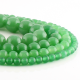 4 mm Green aventurine round beads