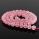 6 mm Rose quartz round beads