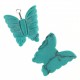 Turquoise turquenite butterfly