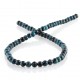 blue labradorite - 6 mm round beads