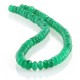 Jade verde – talla rondelle 8 x 5 mm