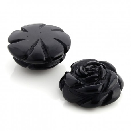 Rosa pequeña de ónix