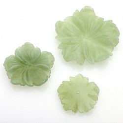 Flor de jade verde - clavelina