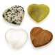 Heart - varied stones