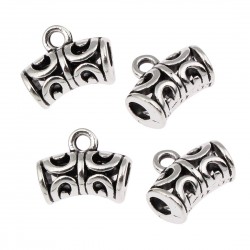 Calado y curvo, colgador - 10 uds