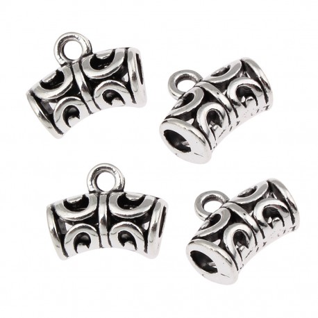 Calado y curvo, colgador - 18 uds