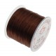 Silicone thread - brown