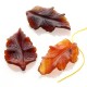 Leaf pendant in natural stone