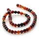 Miracle agate round beads - 6 mm
