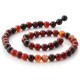 Miracle agate round beads - 8 mm