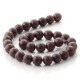 Brown aventurine beads - 12 mm