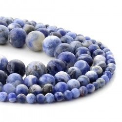 Sodalite round beads