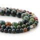 Natural indian agate beads