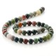 Natural indian agate beads - 8 mm