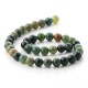 Natural indian agate beads - 10 mm