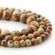 Paisina jasper in round beads