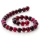 Cherry agate round beads 12 m