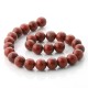 Red Jasper beads 14 mm