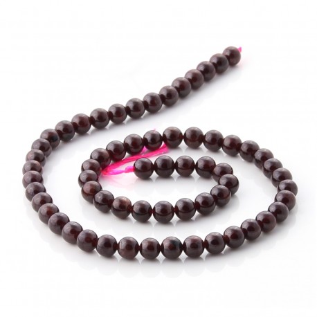 Garnet beads 6 mm