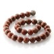 Sesame Jasper round beads 12 mm
