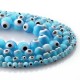 Light blue Turkish Eye Beads