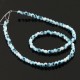 White Turkish Eye glass Beads 4 mm