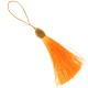 Tassel with bow - yellow