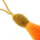 Tassel with bow - yellow