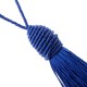 Tassel with bow - blue