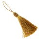 Tassel with bow - hay