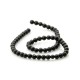 Black onyx 6 mm round beads