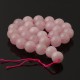 14 mm Rose quartz round beads