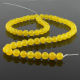 Jade amarillo - bolas 6 mm